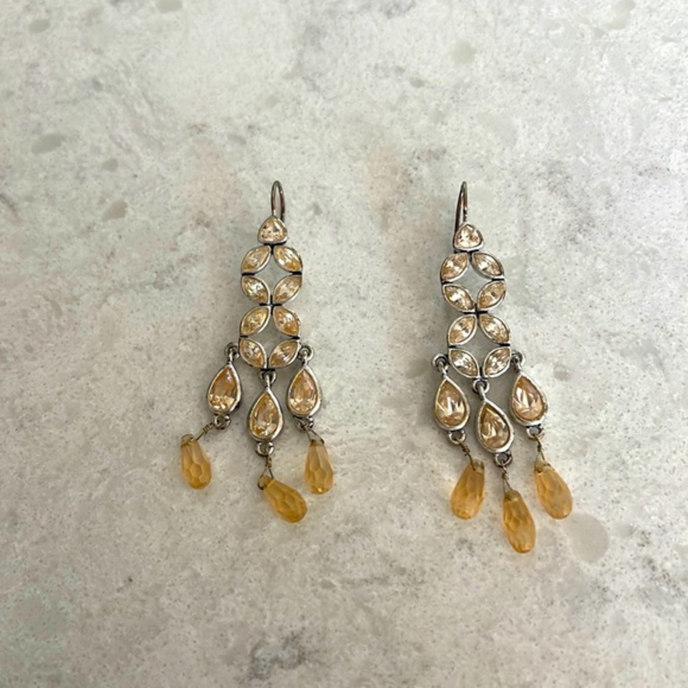 dangling chandelier earrings